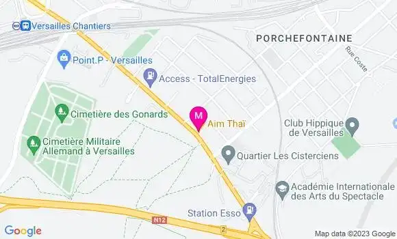 Localisation Restaurant Thaï Aim Thai