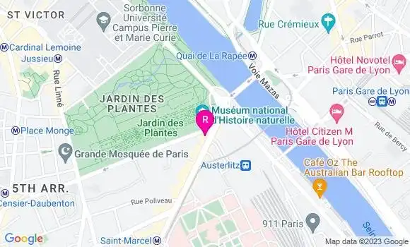 Localisation Restaurant  Austerlitz K