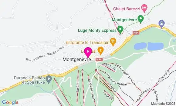 Localisation Restaurant  Le Transalpin