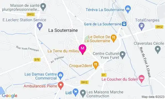 Localisation Restaurant  La Terre du Milieu