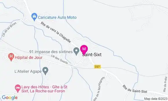 Localisation Restaurant  Le Variant