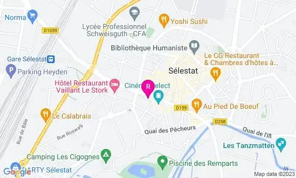 Localisation Restaurant  O 3 Cuisines