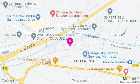 Localisation Restaurant Italien Maison Borrat