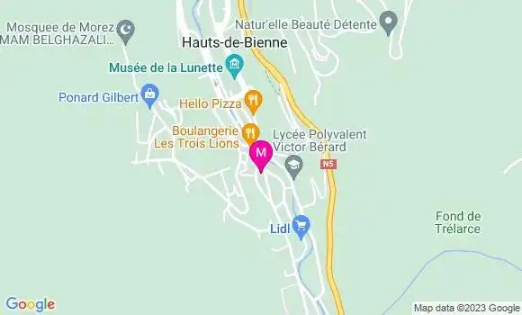 Localisation Restaurant  Au Rendez Vous