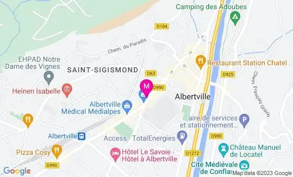Localisation Restaurant  Health