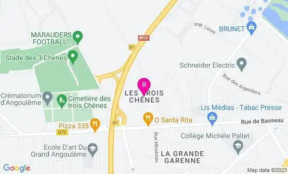Localisation Restaurant  La Jasserie