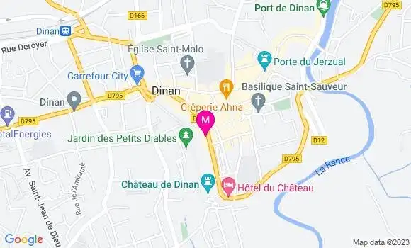 Localisation Restaurant  L