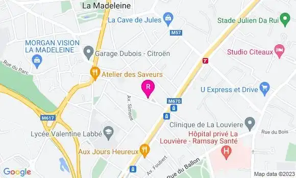 Localisation Restaurant  Saisons