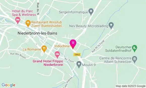 Localisation Restaurant  Indochine