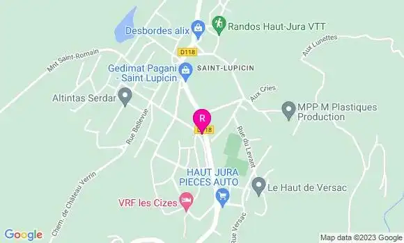 Localisation Restaurant  Le Plat