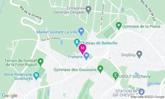 Localisation Restaurant  Le Belleville