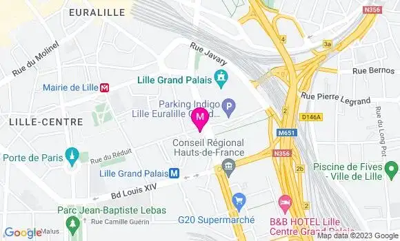 Localisation Restaurant  Pancook Zénith
