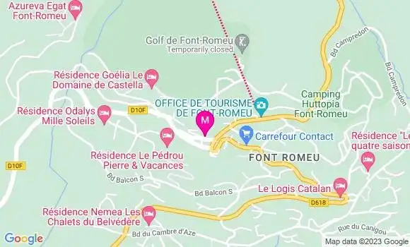 Localisation Restaurant  La Gourmandise