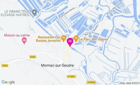 Localisation Le Bistrot du Moulin