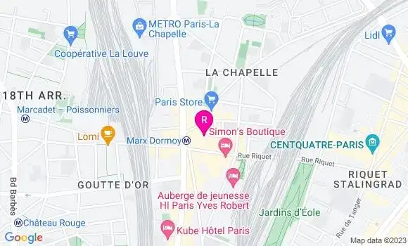 Localisation Restaurant  Maloumarin