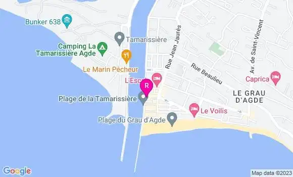 Localisation Restaurant  La Dînette de Peggynette