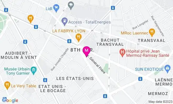 Localisation Pizzeria Ta5ty Pizza
