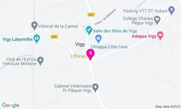 Localisation Restaurant  L