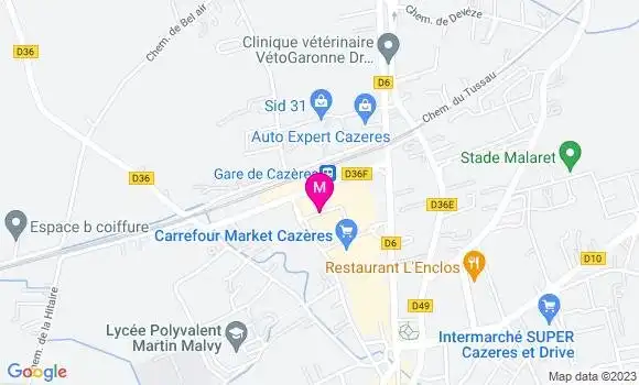 Localisation Restaurant  Beau et Bon