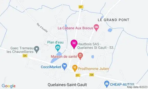 Localisation Au Qg Restaurant de Village