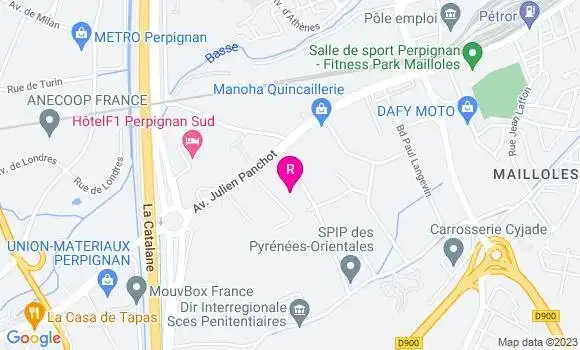 Localisation Restaurant Grill American Fourrière