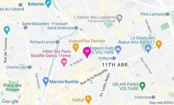 Localisation Restaurant  Dayou Pâtisserie