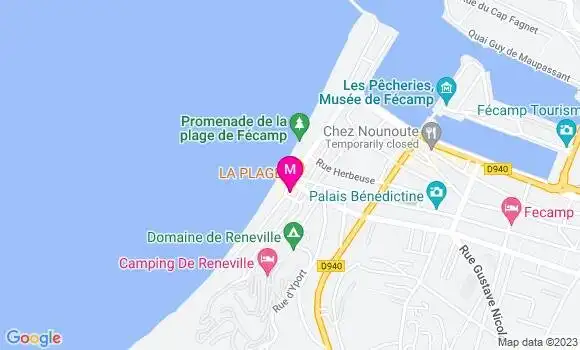 Localisation Restaurant  Les Voiles Blanches