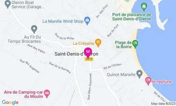 Localisation Restaurant  Aux Embruns du Nord