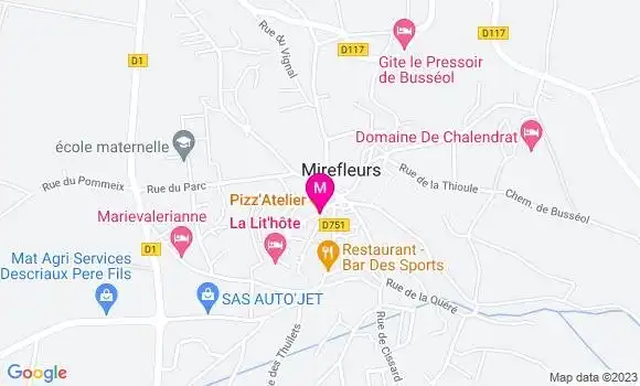 Localisation Pizzeria Pizz