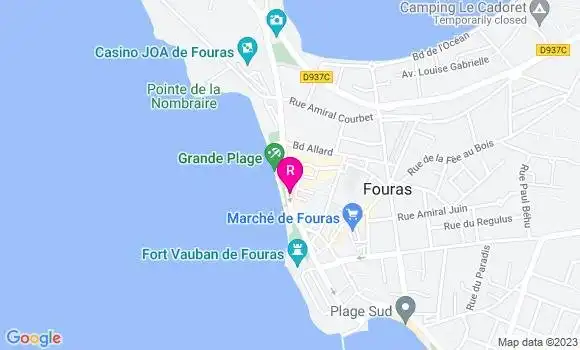 Localisation Brasserie L