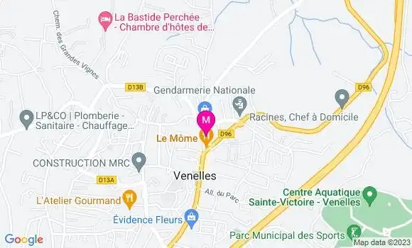 Localisation Restaurant  Chez Floreine
