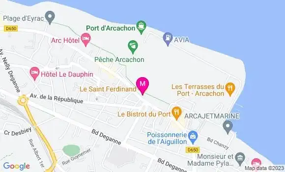 Localisation Restaurant  Le Saint Ferdinand