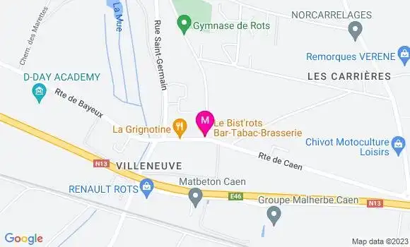 Localisation Brasserie Le Bist