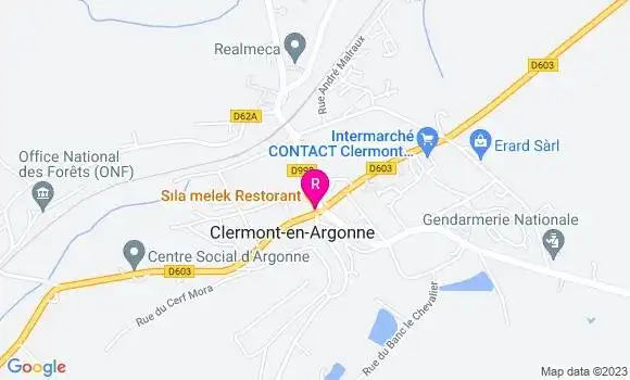 Localisation Restaurant  Sila Melek
