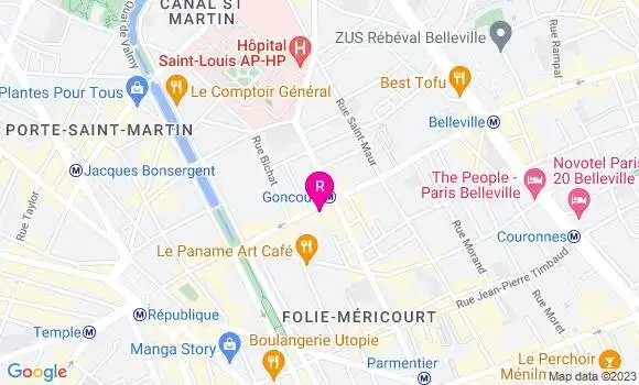 Localisation Restaurant  Gomu