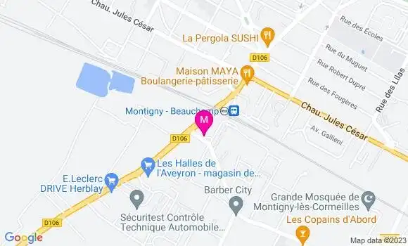 Localisation Restaurant  Presto Pizza