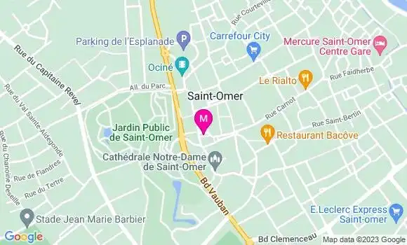 Localisation Restaurant  Le Saint Charles