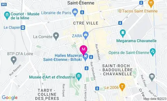 Localisation Restaurant  Cueillette