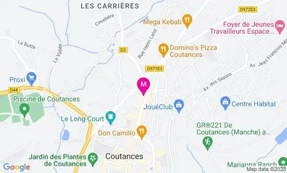 Localisation Restaurant  A 3 Pas