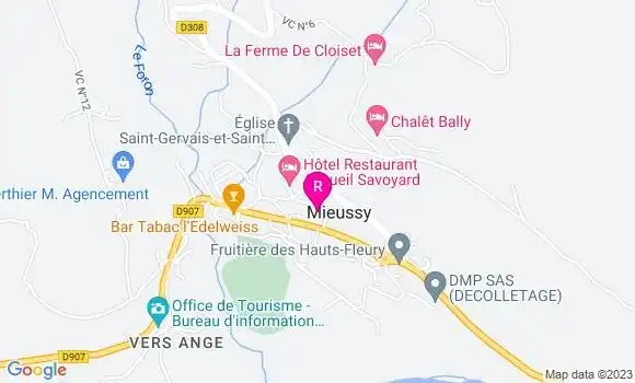 Localisation Restaurant  L