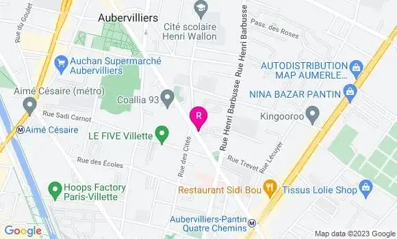 Localisation Restaurant  Chicken