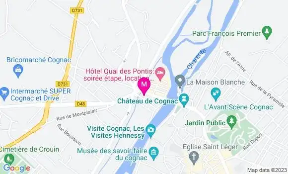 Localisation Restaurant  Les Fines Goules