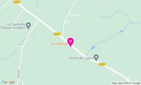 Localisation Restaurant  La Charrue