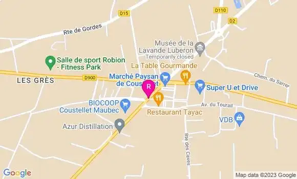 Localisation Restaurant  Badiane