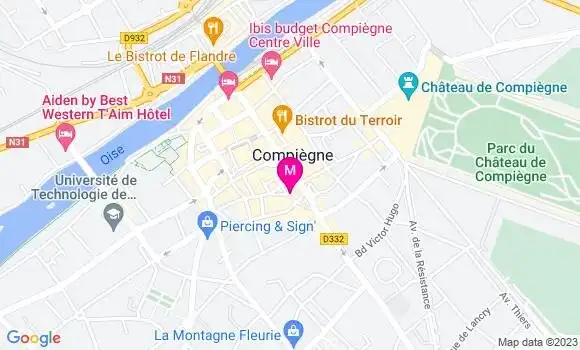Localisation Restaurant Bar Le Long Bar