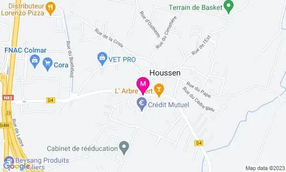 Localisation Restaurant Alsacien Alsacorse