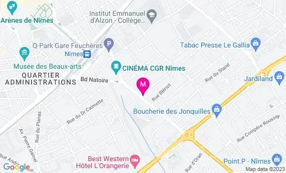 Localisation Restaurant  O Chwaya