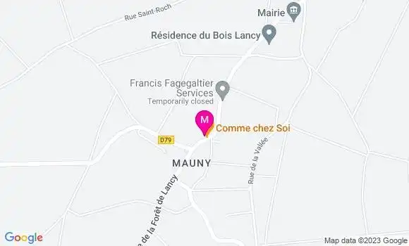 Localisation Restaurant  Comme Chez Soi