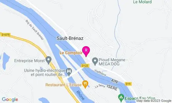 Localisation Restaurant  Le Comptoir