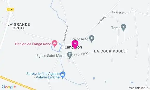 Localisation Restaurant  Les Tables de Charles